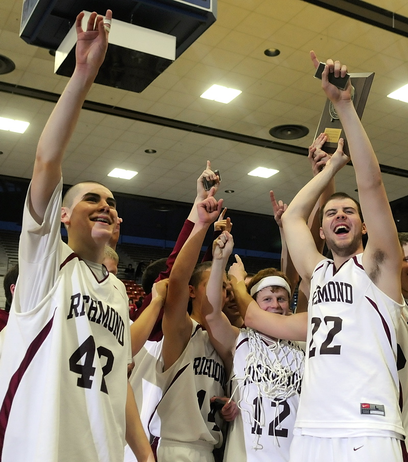 Winning the West has become familiar for the Richmond boys, who captured the Class D title for the fourth time in five years.