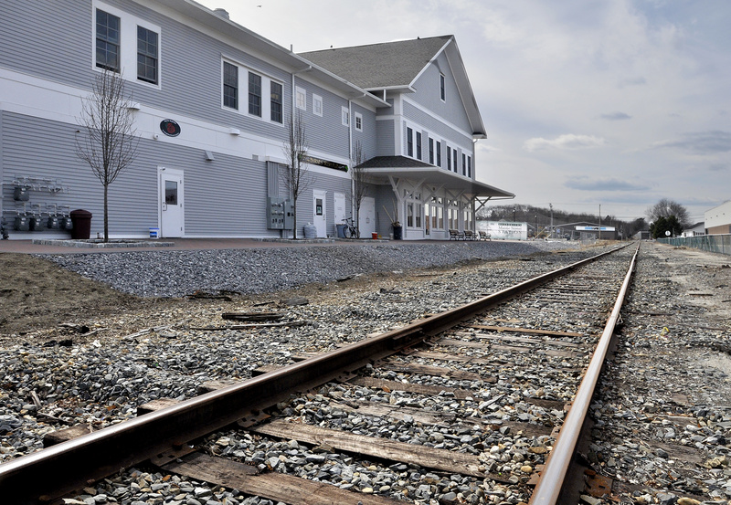 Maine Street Station is a new mixed-use development in Brunswick that will include retail space, offices, a train station and perhaps a Concord bus operation.