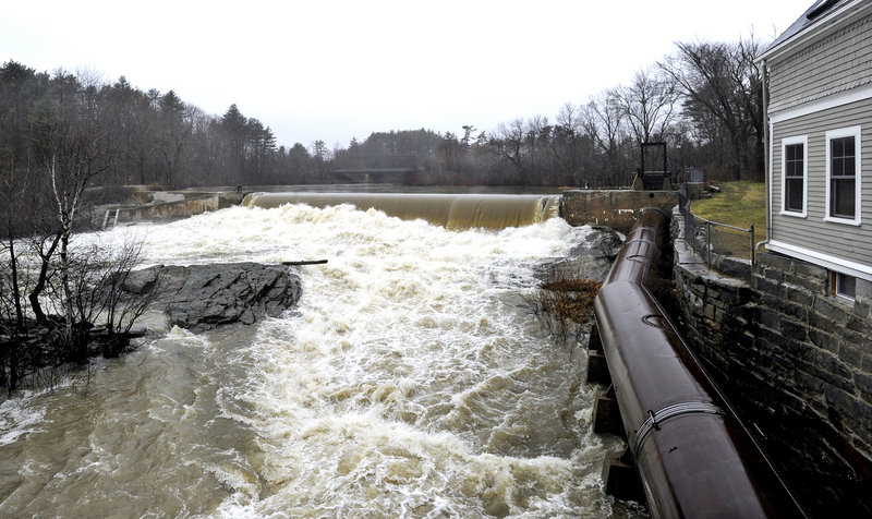 The dam off Bridge Street is used to generate electricity.