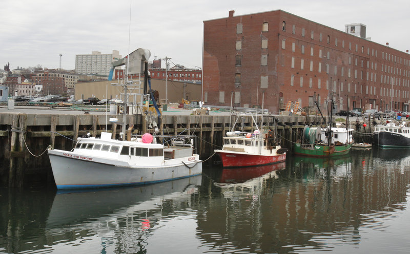 Rob Odlin, 40, who goes groundfishing aboard the Maria and Dorothy, left, has decided not to join one of the new cooperative-like sectors, instead opting to fish with the common pool.