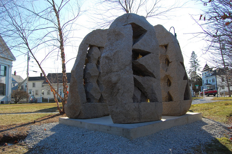 Jesse Salisburys piece for "Four in Maine: Site Specific"