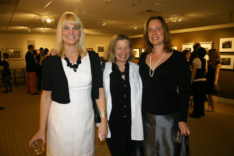 Museum of Photographic Arts founders Elizabeth Moss, who owns Elizabeth Moss Galleries; Anne Zill, who serves as the director of UNE’s Art Gallery; and Denise Froehlich, a fine-art photographer.