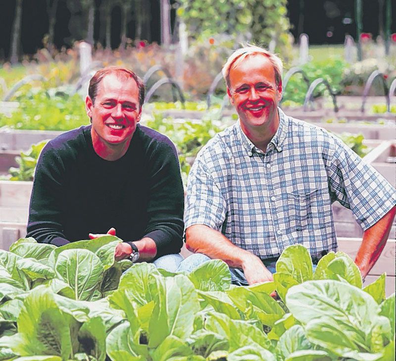Mark Gaier, left, and Clark Frasier
