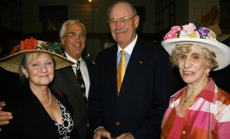 Bibi and Fred Thompson of South Portland and Harry and Jane Sawyer of Portland.