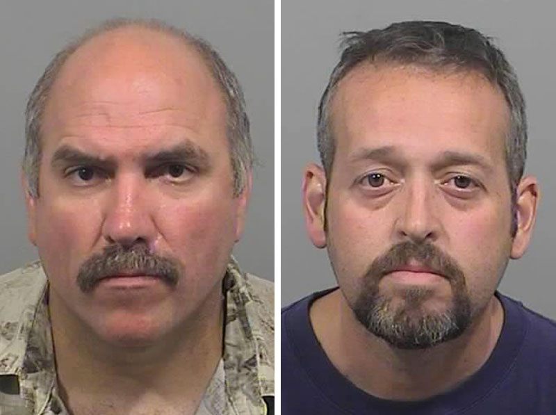 James Gammon, left, and Richard Dorr.