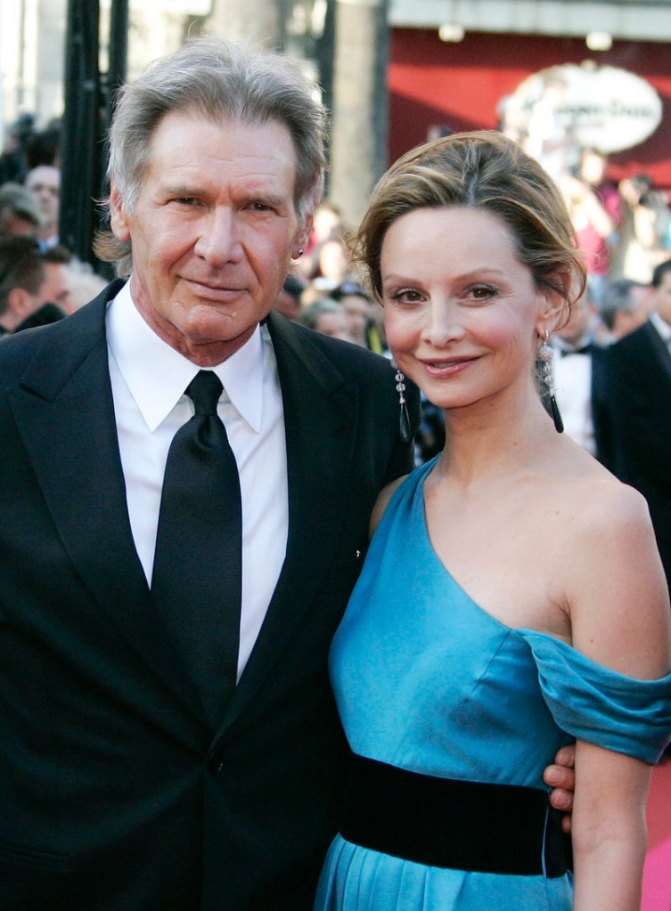 Newlyweds Harrison Ford and Calista Flockhart