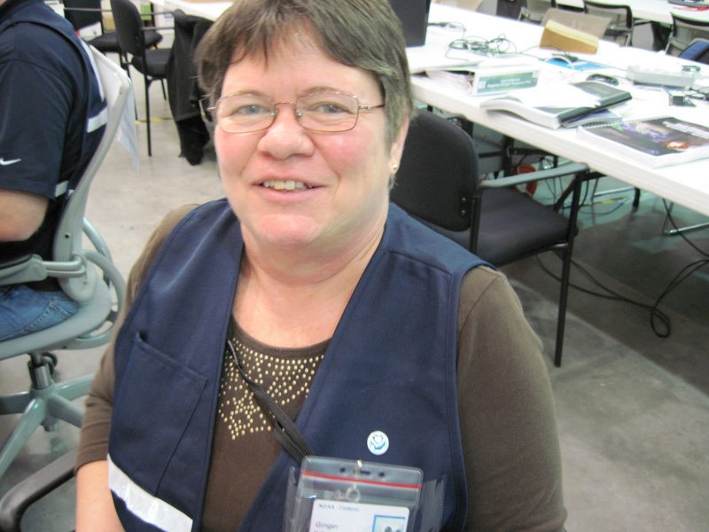 Ginger McMullin, works for Maine DEP