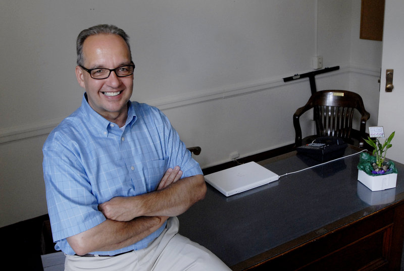 Deering High School's new principal, Ira Waltz, settled into his office Tuesday and began to scope out the challenges that lie ahead.