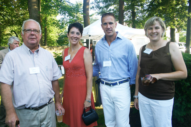 David Reid of Kennebunkport, Trish and Ken Mason of Arundel and Heather McLaughlin of Kennebunk.