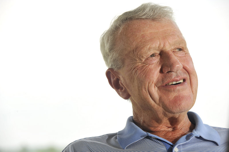 George Carpenter not only plays golf often, but takes care of himself with a daily regimen of exercise. It's worked.