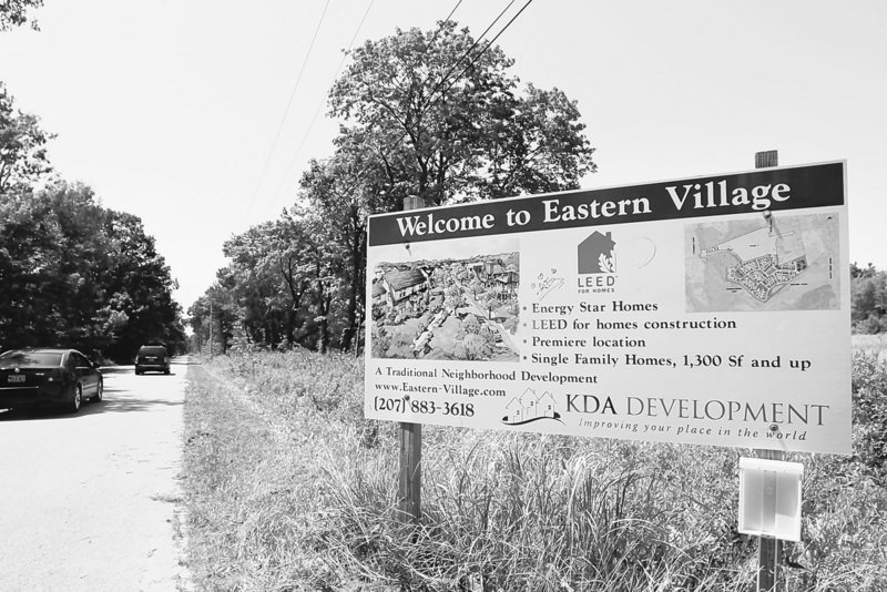 Three Scarborough residents are suing over the 766-foot easement that the Department of Inland Fisheries and Wildlife granted to the developer of the Eastern Village subdivision in 2005. The easement gives the developer the right to reconstruct a part of the Eastern Trail.