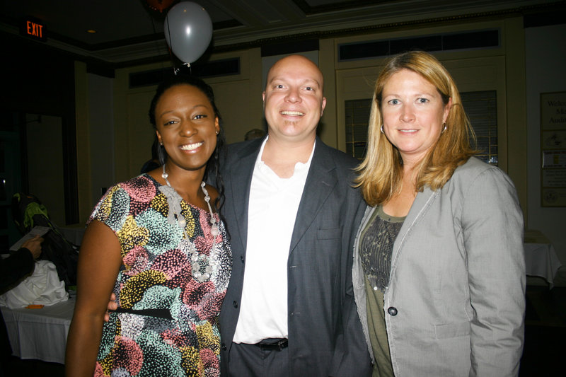 Moya Bell, Ken Bell and Anne Schutz