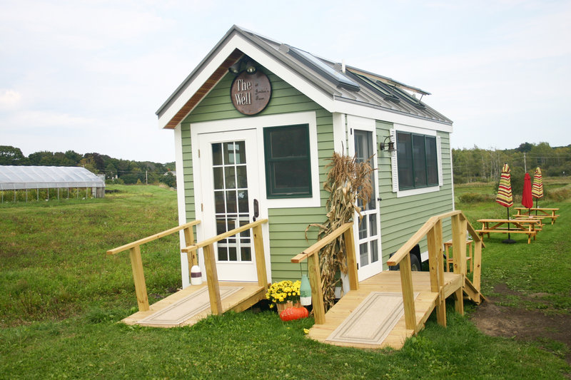 The Well at Jordan s Farm in Cape Elizabeth is a mobile food cart serving gourmet meals prepared with produce from the farm.