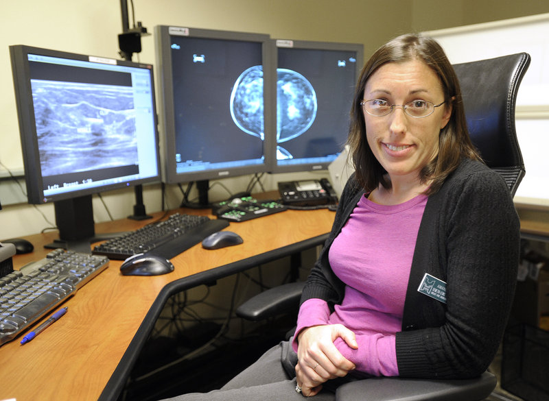 Amanda Demetri Lewis, D.O., is a breast care radiologist at York Hospital.