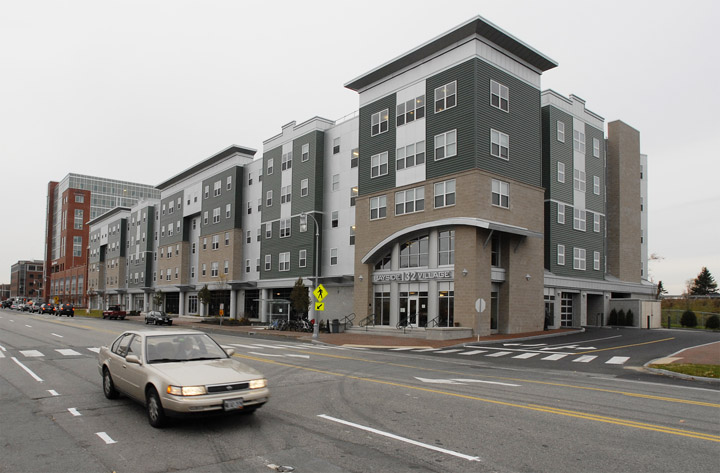 The 100-unit Bayside Village complex was the first apartment building of its type in Portland – designed for college students but run by a business instead of a school.