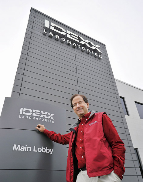 Jonathan Ayers, Idexx CEO, has a science background and has held finance positions.