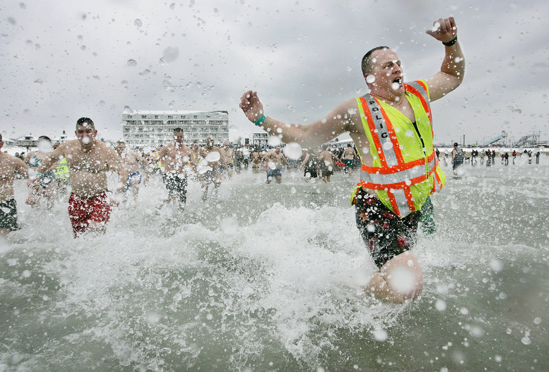 Love winter, and it ll love you back. Opportunities to embrace the season include plunging into the icy Atlantic for any of three good causes.