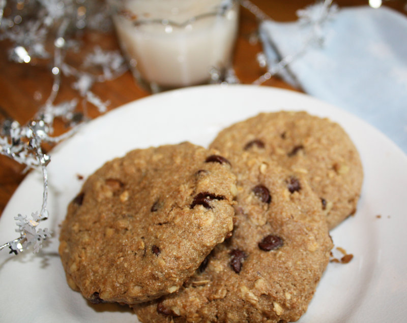 Peanut butter chocolate chip cookies