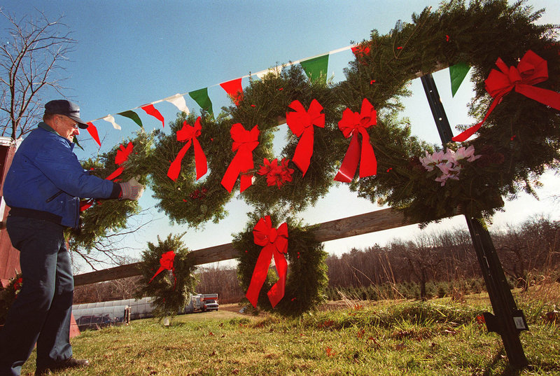 Wreaths are symbols of Advent and Christmas, both seasons of reflection and giving.