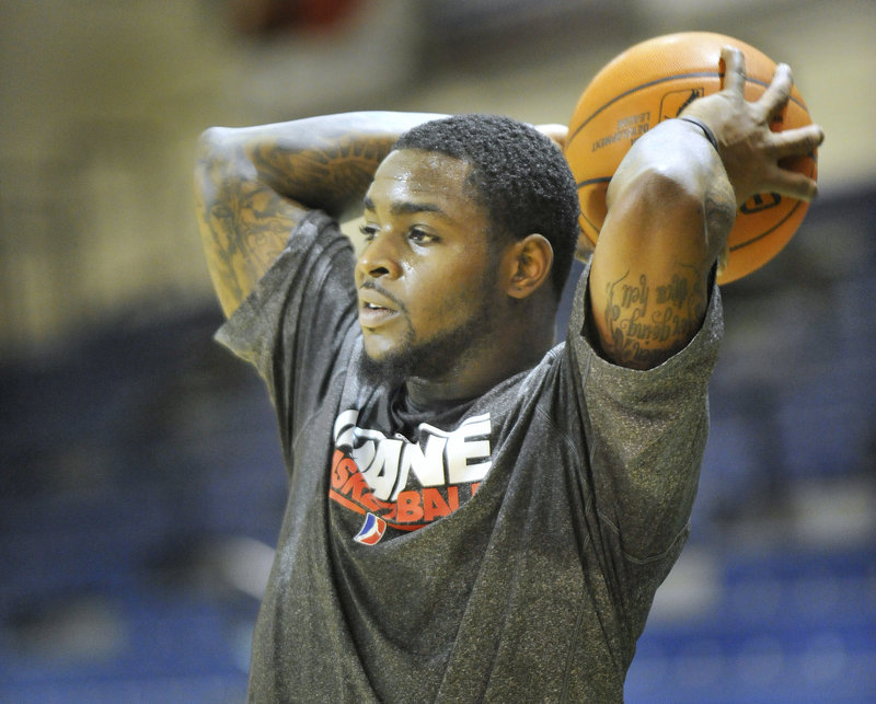 Sherron Collins will see plenty of playing time tonight in his home debut with the Red Claws. The Bobcats sent him here to play, said Red Claws Coach Austin Ainge.