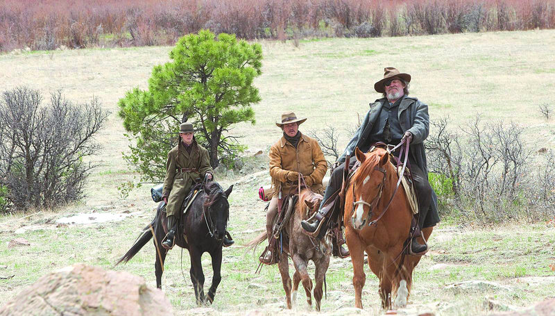 Hailee Steinfeld, Matt Damon and Jeff Bridges play the pursuers in "True Grit."