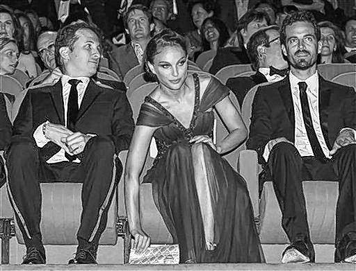 Natalie Portman and Benjamin Millepied attend the opening ceremony of the Venice Film Festival in Venice, Italy, in September. The couple are expecting a baby in 2011.