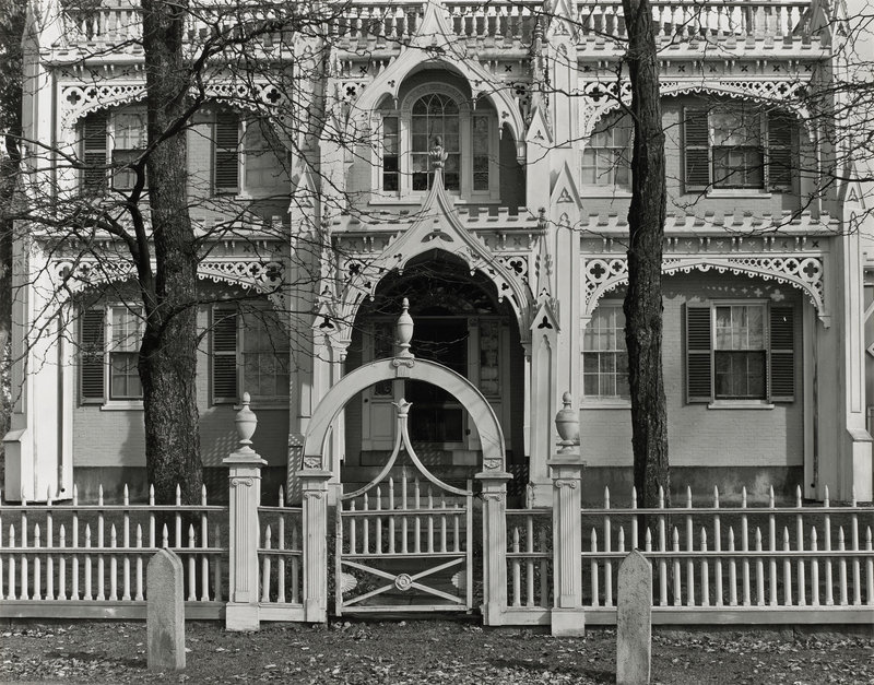 Edward Weston (United States, 1886-1958), Wedding Cake House, Kennebunkport, Maine, 1941, gelatin silver print.