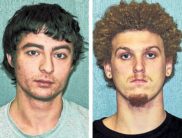 Michael Gagne, left, and Dale M.Pinkham