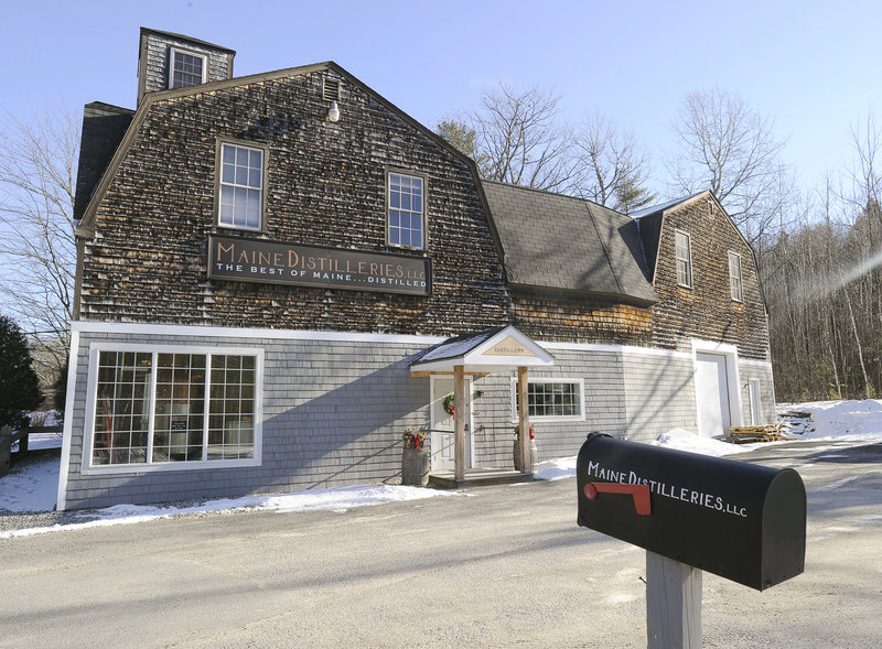 Maine Distilleries LLC makes its award-winning spirits from Maine potatoes in a barn on Route 1 in Freeport.