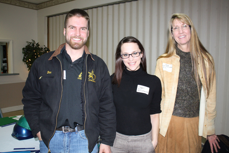 Ben Merrill, Sheri Mesimer and Deb Merrill, all of D&D Dirtwork.