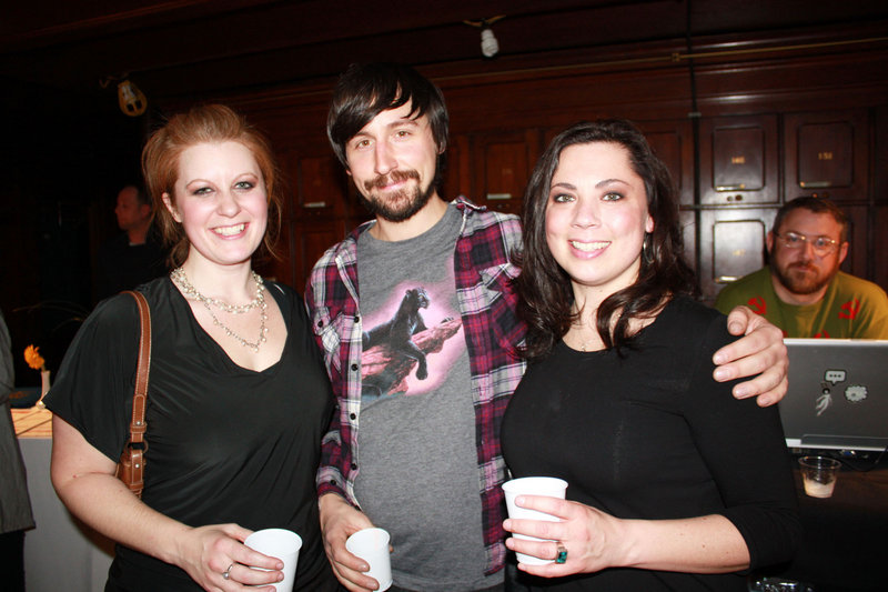 Kellie Camire of Gray, and Sean Carroll and Terez Fraser, both of Portland.