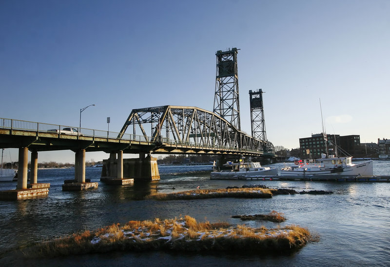 The Memorial Bridge between Kittery and Portsmouth had to close for repairs for about two weeks in December.