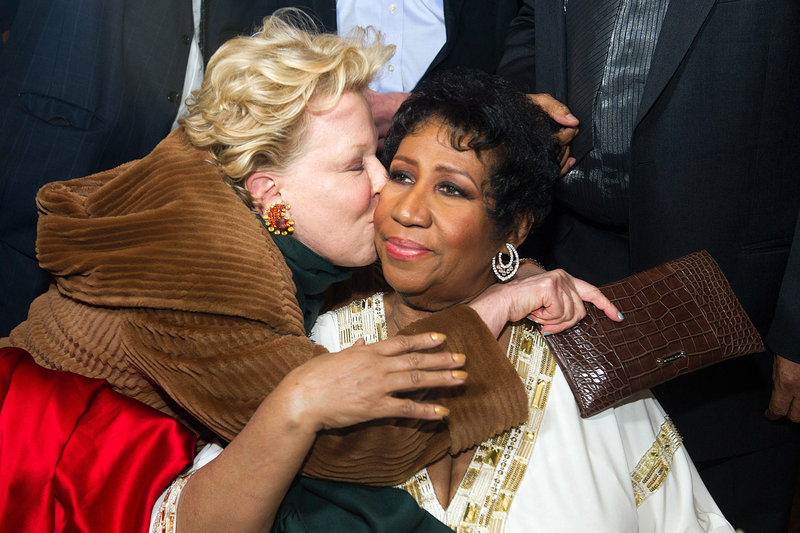 Bette Midler, Aretha Franklin