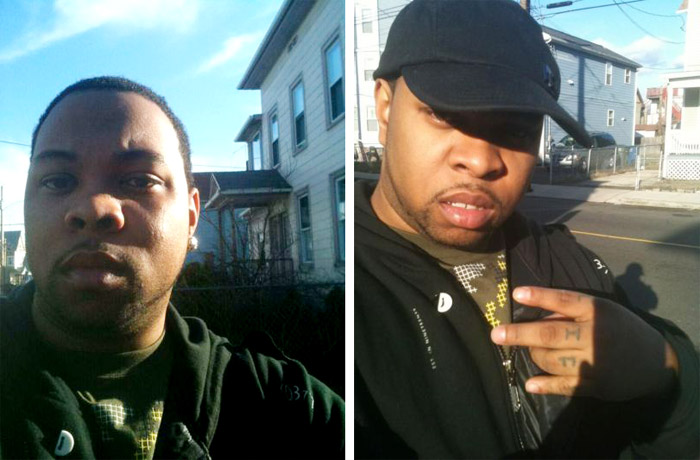 Police say these photos of a man known as "BK" were recovered from a cellphone left behind at Robert Stubbs' apartment.