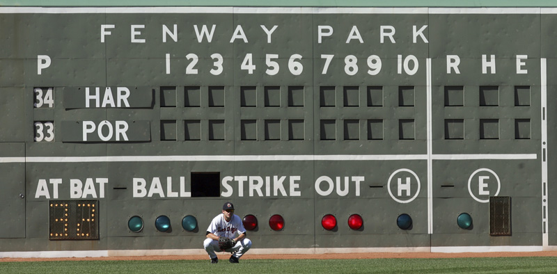 One Fenway feature stands the test of time: the Green Monster.