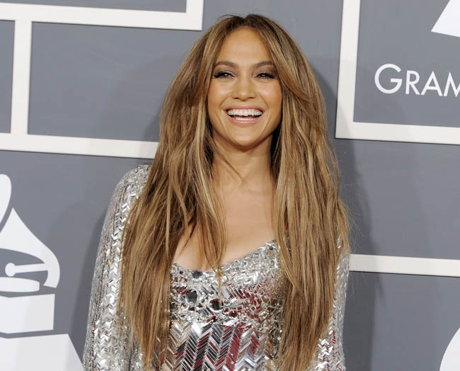 In a Feb. 13, 2011, photo, Jennifer Lopez arrives at the 53rd annual Grammy Awards, in Los Angeles.