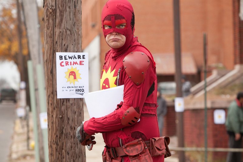 Rainn Wilson stars as an unhinged vigilante called the Crimson Bolt, who wreaks vengeance on wrongdoers with a pipe wrench in the new indie release, "Super." Director James Gunn says the film "will change the way people look at Wilson" – who is best known as the egomaniacal Dwight on NBC TV's hit comedy, "The Office."