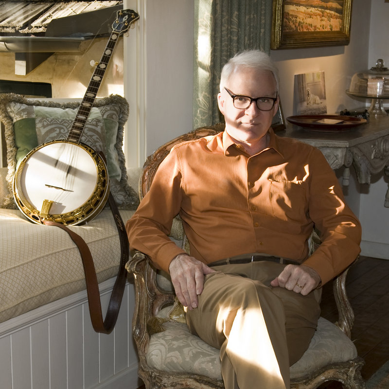 Portland Ovations is billing the show at the Merrill as "An Evening of Music and Comedy with Steve Martin and The Steep Canyon Rangers."