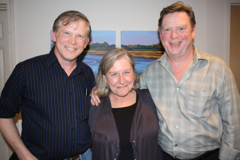 Filmmaker Jim Sharkey and American Irish Repertory Ensemble founders Susan and Tony Reilly.