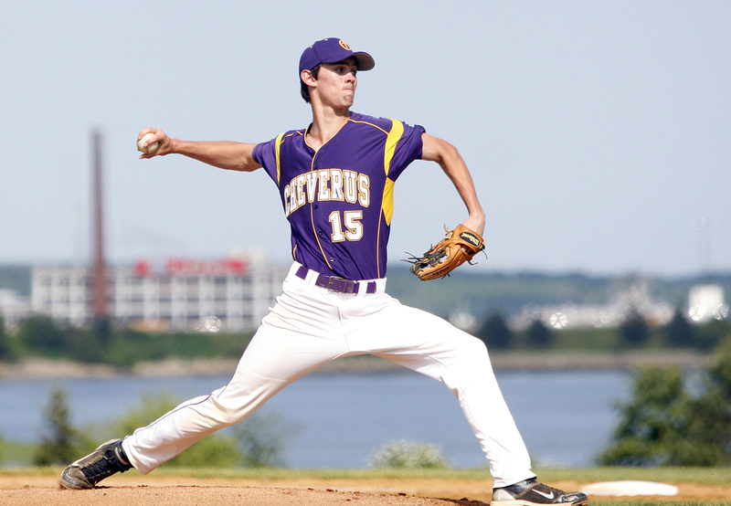 Louie DiStasio kept Thornton Academy hitters off balance and threw a three-hitter to lead Cheverus to a 5-2 playoff victory on Friday.