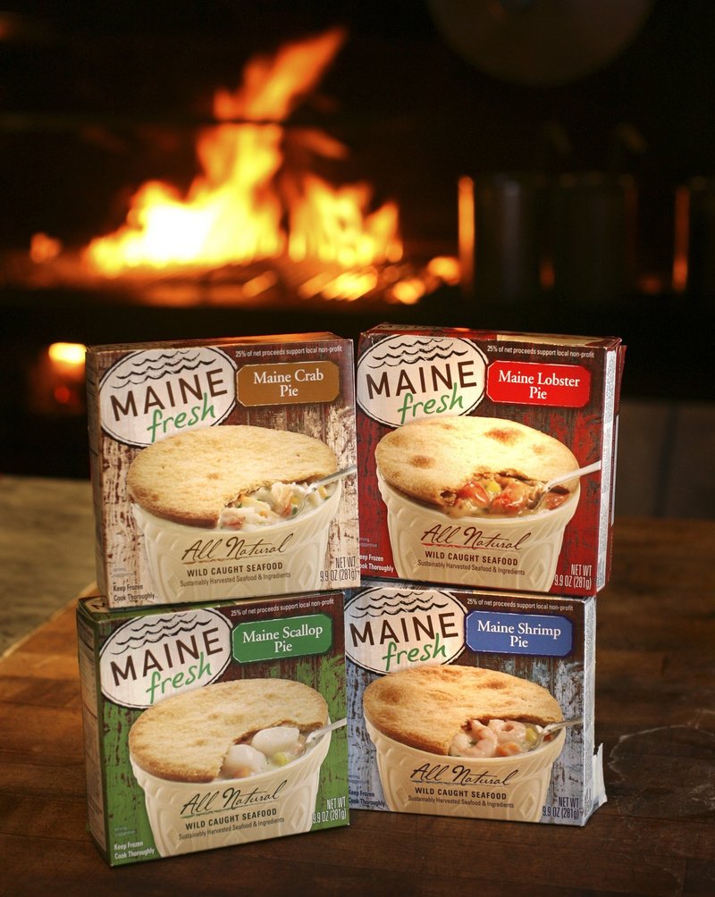 Maine Fresh seafood pies