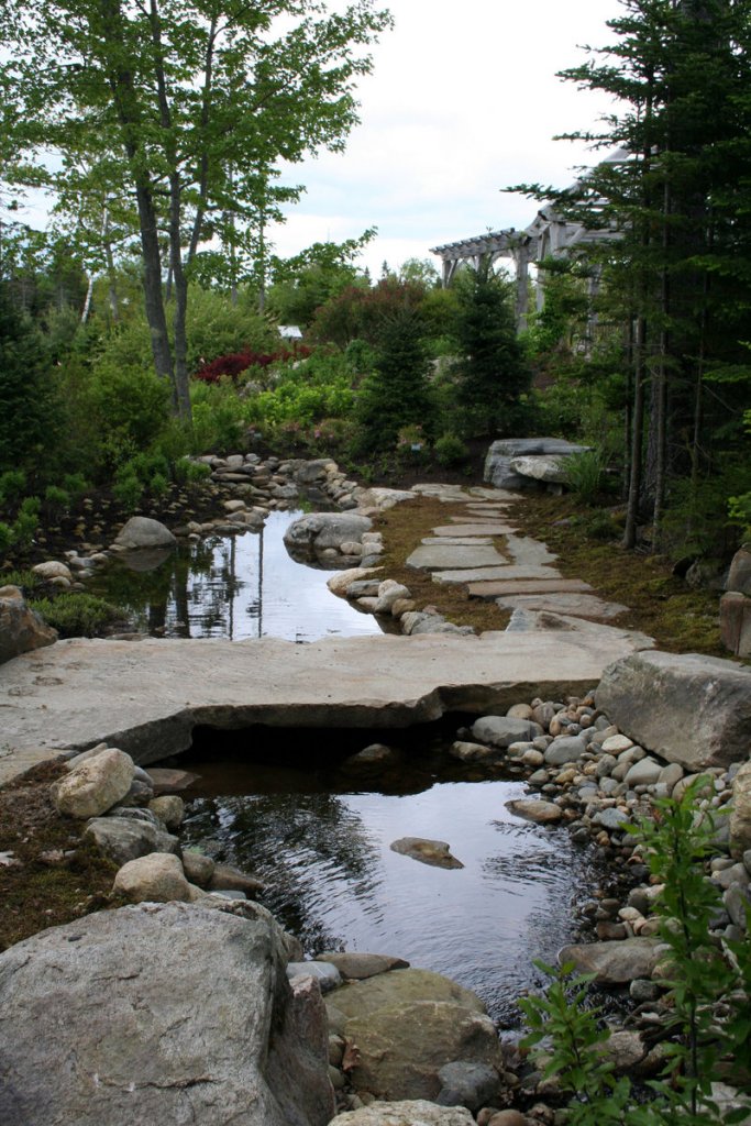 The Haney Hillside Garden at Coastal Maine Botanical Gardens in Boothbay will reopen Thursday after a yearlong renovation. Erosion and the 2007 Patriots Day storm had damaged the garden.