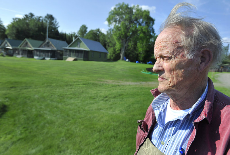 Dick Anderson, an angler and conservationist, welcomes the new dam.