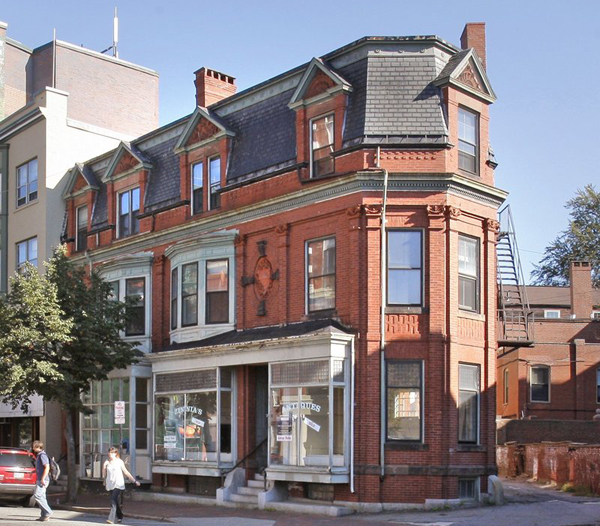 Gallery space and artists’ studios had been planned for this building at 660 Congress St. in Portland, but now owner Roxanne Quimby has put it on the market, shifting her artists’ colony concept to a building farther down Congress Street.