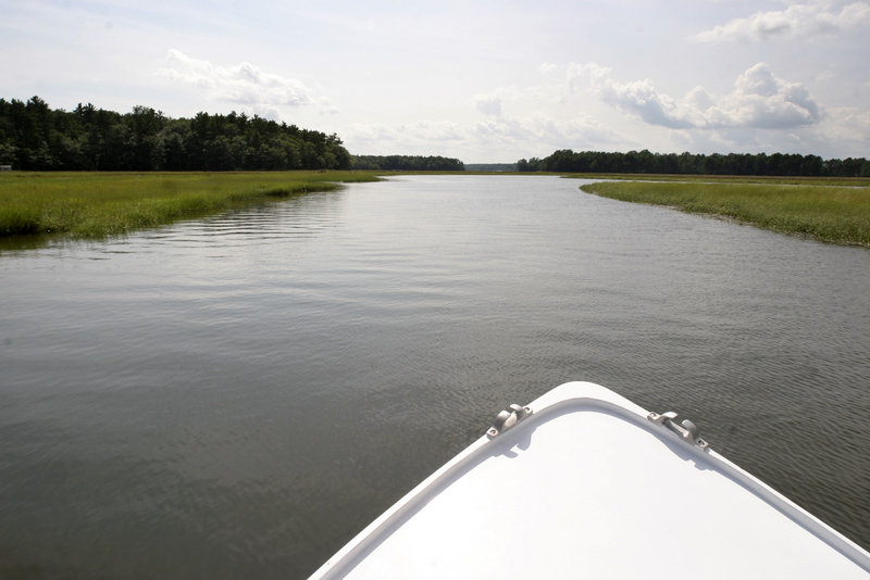 York River runs from York Pond in Eliot to York Harbor.