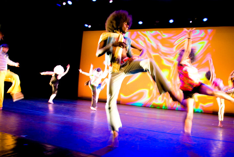 Featured artists include David Dorfman Dance.