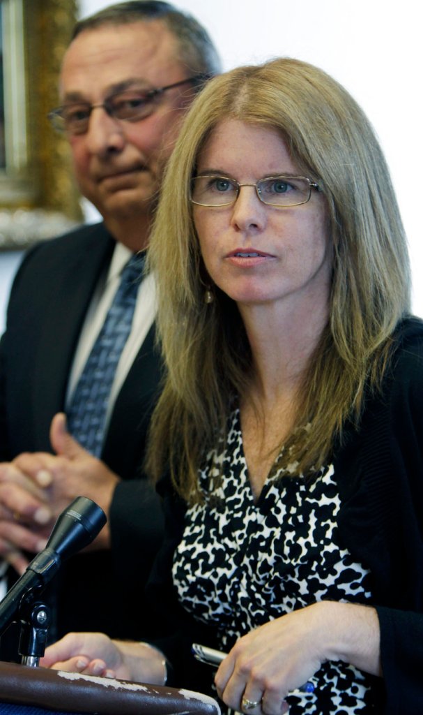 Health and Human Services Commissioner Mary Mayhew and Gov. Paul LePage, speaking Thursday in Augusta, said a video secretly recorded at the Biddeford DHHS office did not reveal any fraud. They said better staff training is needed, however.