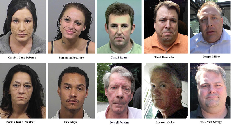 Not shown is Angela Cloutier.