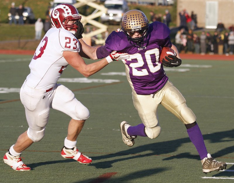 Spencer Cooke, who gained more than 1,000 yards last season, will be one of the keys as Cheverus attempts to repeat as the Class A champion.