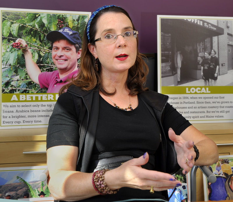 Mary Allen Lindemann, co-owner of Coffee by Design, discusses the impact of mental health issues on businesses.